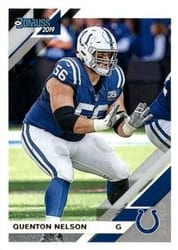 2019 Donruss Base Set Quenton Nelson #120 card