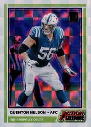 2020 Donruss Action All-Pros Quenton Nelson #AAP-QN card
