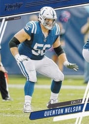 2020 Panini Prestige Base Set Quenton Nelson #70 card