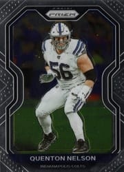2020 Panini Prizm Base Set Quenton Nelson #88 card
