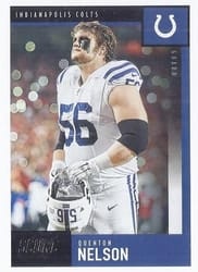 2020 Score Base Set Quenton Nelson #96 card