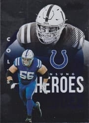 2021 Panini Absolute Unsung Heroes Quenton Nelson #2 card