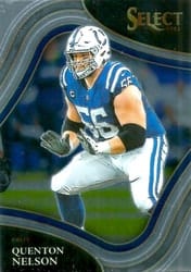 2021 Panini Select Base Set Quenton Nelson #316 card