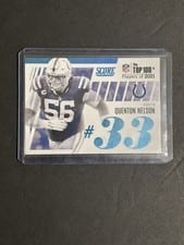 2022 Score Top 100 Quenton Nelson #T33 card
