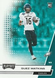 2020 Panini Playoff Base Set Quez Watkins #252 card
