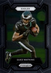 2023 Panini Prizm Base Set Quez Watkins #246 card