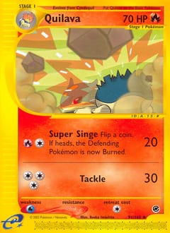Expedition Base Set Quilava #91 card