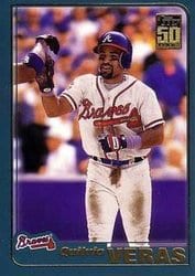 2001 Topps Base Set Quilvio Veras #37 card
