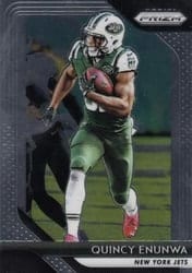 2018 Panini Prizm Base Set Quincy Enunwa #56 card
