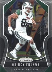 2019 Panini Prizm Base Set Quincy Enunwa #27 card