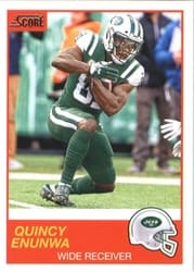 2019 Score Base Set Quincy Enunwa #154 card