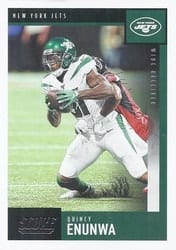 2020 Score Base Set Quincy Enunwa #37 card