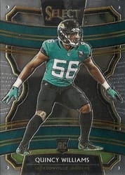 2019 Panini Select Base Set Quincy Williams #67 card