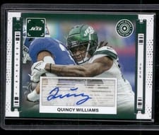 2024 Panini Photogenic In The Action Autographs Quincy Williams #IAA-QWI card