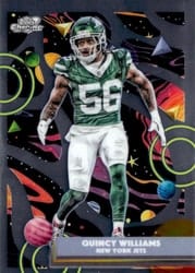 2025 Topps Cosmic Chrome Base Set Quincy Williams #77 card
