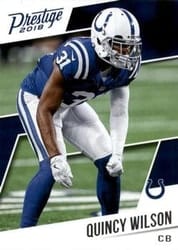 2018 Panini Prestige Base Set Quincy Wilson #38 card