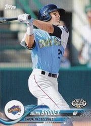 2018 Topps Pro Debut Base Set Quinn Brodey #144 card