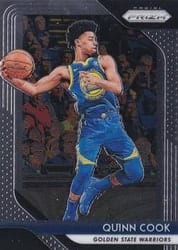 2018-19 Panini Prizm Base Set Quinn Cook #232 card