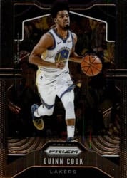 2019-20 Panini Prizm Base Set Quinn Cook #105 card