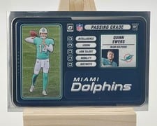 2025 Donruss Optic Passing Grade Quinn Ewers #4 card