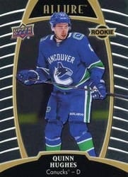2019-20 Upper Deck Allure Base Set Quinn Hughes #66 card