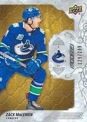 2019-20 Upper Deck Trilogy Base Set Quinn Hughes #80 card