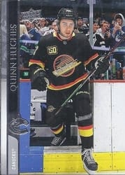 2020-21 Upper Deck Base Set Quinn Hughes #175 card