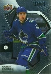 2021-22 Upper Deck Allure Base Set Quinn Hughes #45