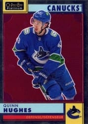 2022-23 O-Pee-Chee Platinum Retro Quinn Hughes #R-37 card