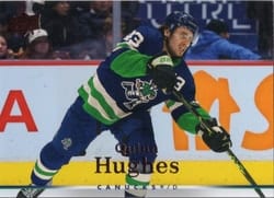 2022-23 Upper Deck 2007-08 Upper Deck Retro Quinn Hughes #T-67 card
