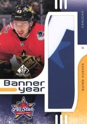 2024-25 SP Game Used 2024 All-Star Game Banner Year Relics Quinn Hughes #BYAS-QH card