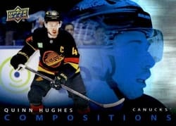 2025-26 Upper Deck Compositions Quinn Hughes #CMP-4 card