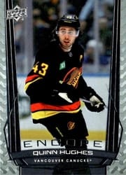 2025-26 Upper Deck Encore Quinn Hughes #E-16 card
