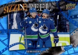 2025-26 Upper Deck Sizzle Reel Quinn Hughes #SR-9 card