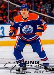 2025-26 Upper Deck Base Set Quinn Hutson #224 card