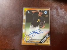 2019 Bowman Draft Chrome Picks Autograph Quinn Priester #CDA-QP card