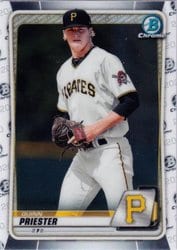 2020 Bowman Chrome Prospects Quinn Priester #BCP-197 card