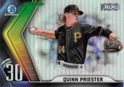 2022 Bowman Scouts' Top 100 Quinn Priester #BTP-30 card