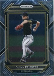 2023 Panini Prizm Base Set Quinn Priester #127 card
