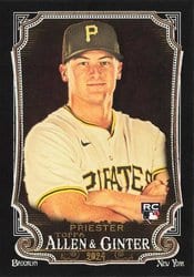 2024 Topps Allen & Ginter X Base Set Quinn Priester #36 card