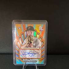 2024 Topps Big League Opening Act Autographs Quinn Priester #OAA-QP card