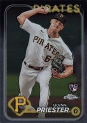 2024 Topps Chrome Base Set Quinn Priester #55 card