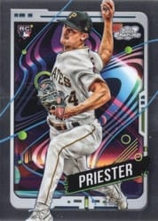 2024 Topps Cosmic Chrome Base Set Quinn Priester #64 card