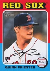 2024 Topps Heritage Base Set Quinn Priester #579 card