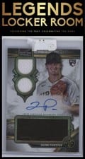 2024 Topps Triple Threads Rookie Autographed Relics Quinn Priester #RAR-QP card