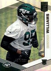 2019 Donruss Elite Base Set Quinnen Williams #118 card