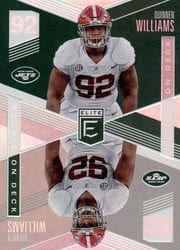 2019 Donruss Elite Rookie on Deck Quinnen Williams #RD-18 card