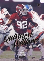 2019 Panini Luminance Base Set Quinnen Williams #116 card