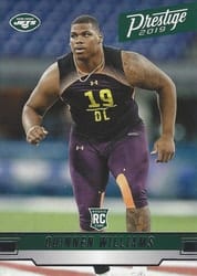 2019 Panini Prestige Base Set Quinnen Williams #222 card