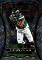 2019 Panini Select Base Set Quinnen Williams #110 card
